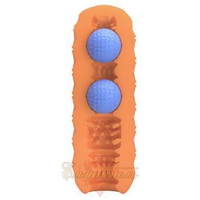 Masturbator - Pretty Love Venus-X Orange with dual stimulating balls 6603BM0422 &mdash; photos