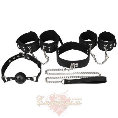 Набор БДСМ Erospace Wild Play, 5 предметов, BDSM set C11 62050072-0011 фото