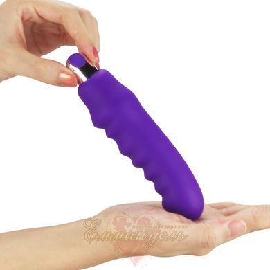 Vibrator - Rechargeable IJOY Silicone Waver Purple 6452LVTOY384 &mdash; photos