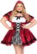 Erotic Little Red Riding Hood costume - Leg Avenue Gothic Red Riding Hood 1X–2X, dress, cape