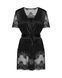 Obsessive Maderris Peignoir black, XS/S 411531 - photos (6