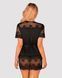 Obsessive Maderris Peignoir black, XS/S 411531 - photos (2