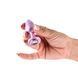 NS Novelties Rear Assets Iridescent Pink Small Silicone Anal Plug with Iridescent Finish SX4380 - photos (2