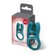 Эрекционное виброкольцо с двойной стимуляцией клитора Fun Factory NŌS CLASSIC Bottle Green, 2 мотора SX3727 фото 9