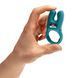 Эрекционное виброкольцо с двойной стимуляцией клитора Fun Factory NŌS CLASSIC Bottle Green, 2 мотора SX3727 фото 6