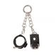 Keychain - Handcuffs, Smooth Black