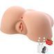 Kokos Olivia Say 2WayPlus Masturbator with Vibration and Massage &ndash; Realistic Female Pelvis, Dual Entry SO2556 - photos (1