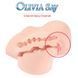 Kokos Olivia Say 2WayPlus Masturbator with Vibration and Massage &ndash; Realistic Female Pelvis, Dual Entry SO2556 - photos (3