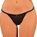 Transparent Lace Thong Obsessive Celia Noir XS/S  &ndash; Sexy Mesh Lingerie SO7868 - photos (1