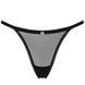 Transparent Lace Thong Obsessive Celia Noir XS/S  &ndash; Sexy Mesh Lingerie SO7868 - photos (3
