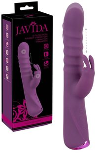 Hi-tech вибратор - JAVIDA 2 Function Rabbit Vibrator