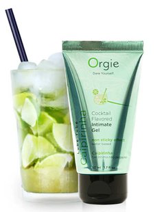 Съедобный лубрикант - Orgie Lube Tube Cocktail "Caipirinha", 50 мл