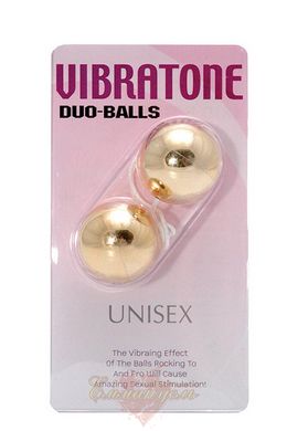 Vaginal balls - DUO BALLS, GOLD