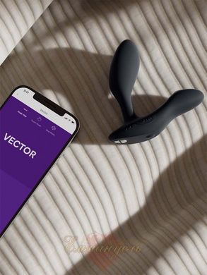 Смарт вибромассажер простаты - We-Vibe Vector+ с приложением и пультом SO8241 фото