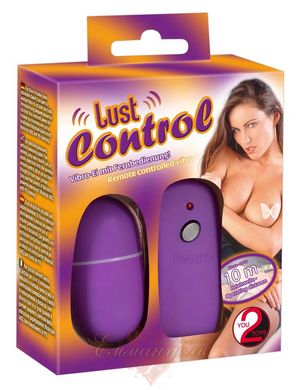 Vibro egg - Lust Control 10 Vibr. Stufen
