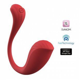 SMART Interactive Vibrating Egg - SVAKOM Phoenix Neo Red S420054 &mdash; photos