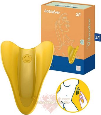 Thumb vibrator - Satisfyer High Fly Yellow