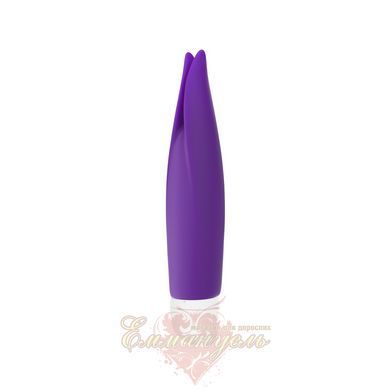 Vibrator with petals - Fun Factory VOLITA, purple, compact, very quiet, battery-powered SX0949 &mdash; photos