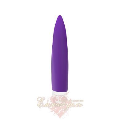 Vibrator with petals - Fun Factory VOLITA, purple, compact, very quiet, battery-powered SX0949 &mdash; photos
