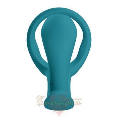 Fun Factory Bootie Ring Bottle Green Anal Plug with Cock Ring SX3690 &mdash; photos
