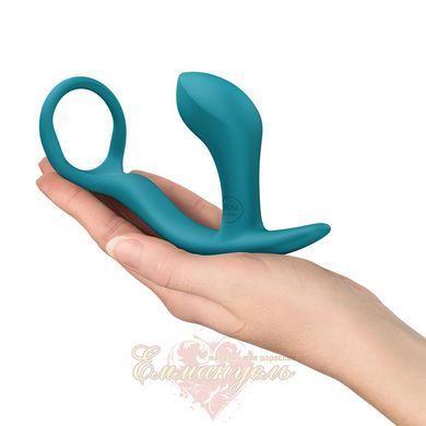 Fun Factory Bootie Ring Bottle Green Anal Plug with Cock Ring SX3690 &mdash; photos