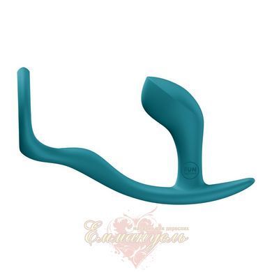 Fun Factory Bootie Ring Bottle Green Anal Plug with Cock Ring SX3690 &mdash; photos