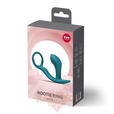 Fun Factory Bootie Ring Bottle Green Anal Plug with Cock Ring SX3690 &mdash; photos
