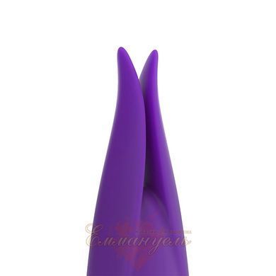 Vibrator with petals - Fun Factory VOLITA, purple, compact, very quiet, battery-powered SX0949 &mdash; photos