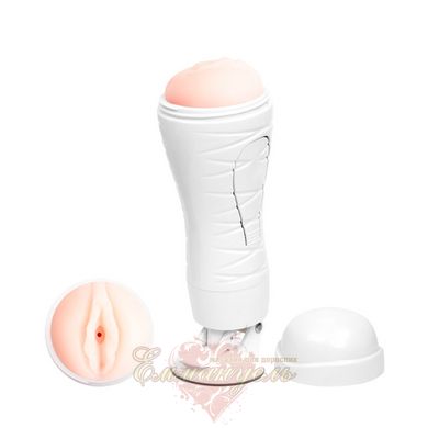 Мастурбатор вагина - CrazyBull Flora Vagina, с вибрацией