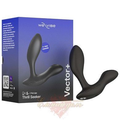 Смарт вибромассажер простаты - We-Vibe Vector+ с приложением и пультом SO8241 фото