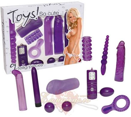 Sex set - Toys So Cute Set Lila
