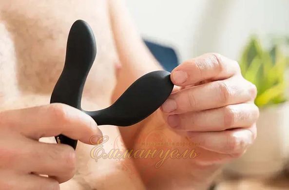 Смарт вибромассажер простаты - We-Vibe Vector+ с приложением и пультом SO8241 фото