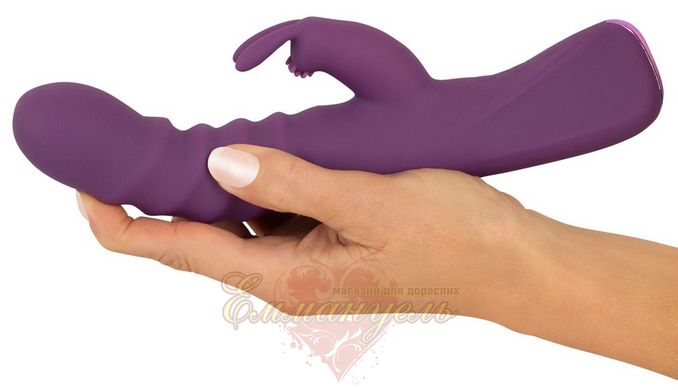 Hi-tech вибратор - JAVIDA 2 Function Rabbit Vibrator