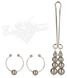 Intimate Play™ Nipple and Clitoral Non-Piercing Body Jewelry - Silver