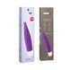 Vibrator with petals - Fun Factory VOLITA, purple, compact, very quiet, battery-powered SX0949 - photos (12