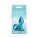 NS Novelties Rear Assets Anal Plug Iridescent Teal Small SX4381 - photos (3