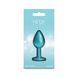 NS Novelties Rear Assets Anal Plug Iridescent Teal Small SX4381 - photos (4