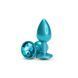 NS Novelties Rear Assets Anal Plug Iridescent Teal Small SX4381 - photos (1