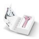 Электронный ультразвуковой ролик для массажа лица GESKE Sonic Facial Roller 4в1 Pink HB0181 фото 8