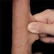 Dildo Sliding Skin Pro Dual Layer Silicone Dong 8.5" Flesh #2 6452LV417003 - photos (3