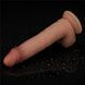 Dildo Sliding Skin Pro Dual Layer Silicone Dong 8.5" Flesh #2 6452LV417003 - photos (6