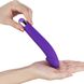 Вібратор - Rechargeable IJOY Silicone Dildo Purple