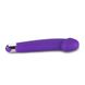 Вибратор - Rechargeable IJOY Silicone Dildo Purple