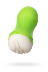 Masturbator - Toyfa A-Toys, vagina, green / flesh-colored, 14 cm