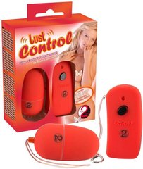Виброяйцо - Lust Control Red