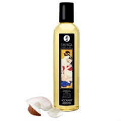 Massage Oil - Shunga Adorable - Coconut thrills (250 мл)