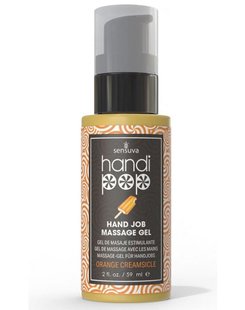 Вкусный гель для изысканных мануальных и оральных ласк - Sensuva Handipop Orange Creamsicle (59 мл)