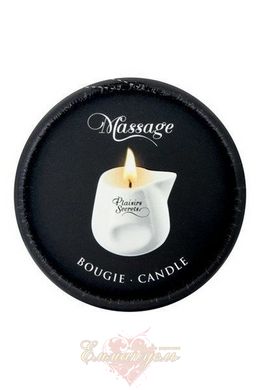 Массажная свеча - Plaisirs Secrets Bubble Gum, 80 мл