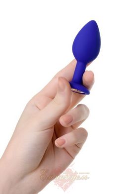 Butt plug - ToDo By Toyfa Brilliant, silicone, blue, 7 cm, ø 2.8 cm, 26 g