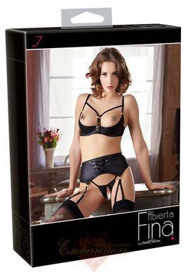 Комплект білизни - Hebe Strapsset - 75B/S 513222210631231 фото